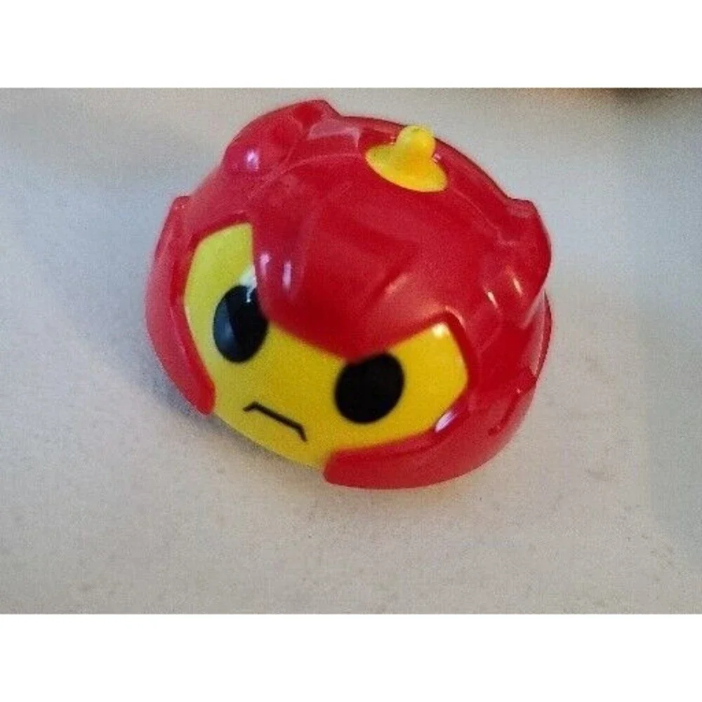 Spinner Battle Gyro Car Cart Mecha Red Yellow Amewi Toy